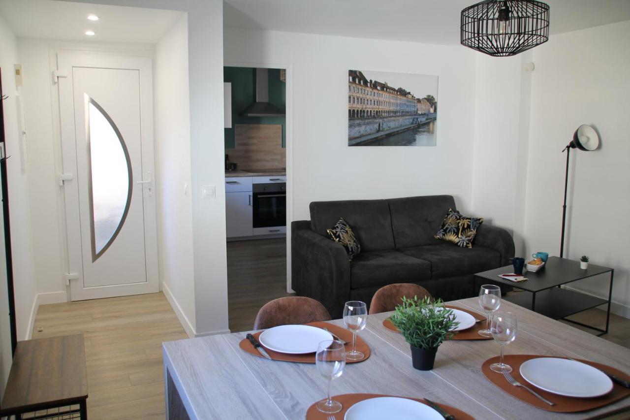 Besancon Appartement T2 Sur Cour Interieure Proximite Gare Exterior foto